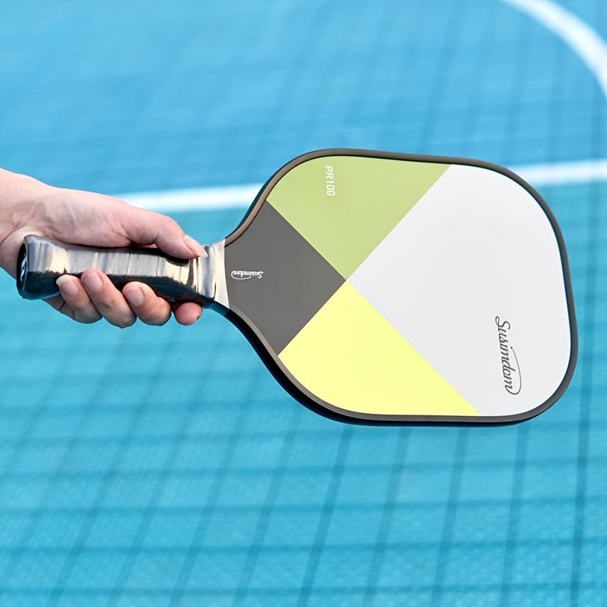 PR100 Pickleball Paddle Set 2 Rackets 4 Balls Bag