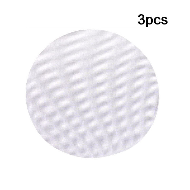 Round Silicone Steamer Mat Non-stick Steaming Cloth Cage Dra