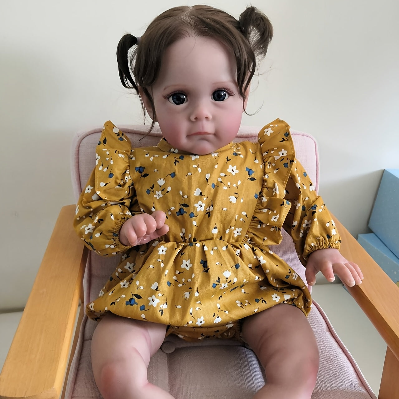 KEKEAIAI 60 Handcrafted Reborn Youngsters Doll Lifelike Soft Silicone & Vinyl