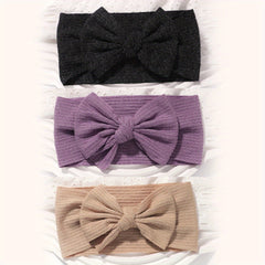 3pcs Bow Headband Hair Accessories for Baby Girls