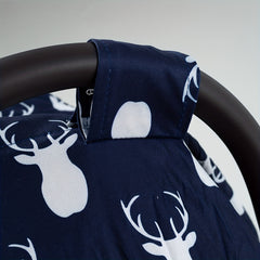 Cartoon Deer Print Car Seat Sunshade Cover Canopy