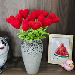Hand-woven Artificial Flowers for Mother's Indoor and Outdoor Decoration