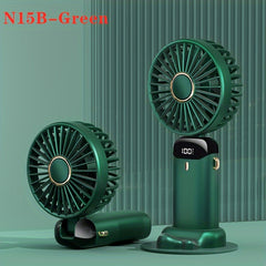 Mini Bear Fan Rechargeable 3 Modes USB Charging Multicolor Portable