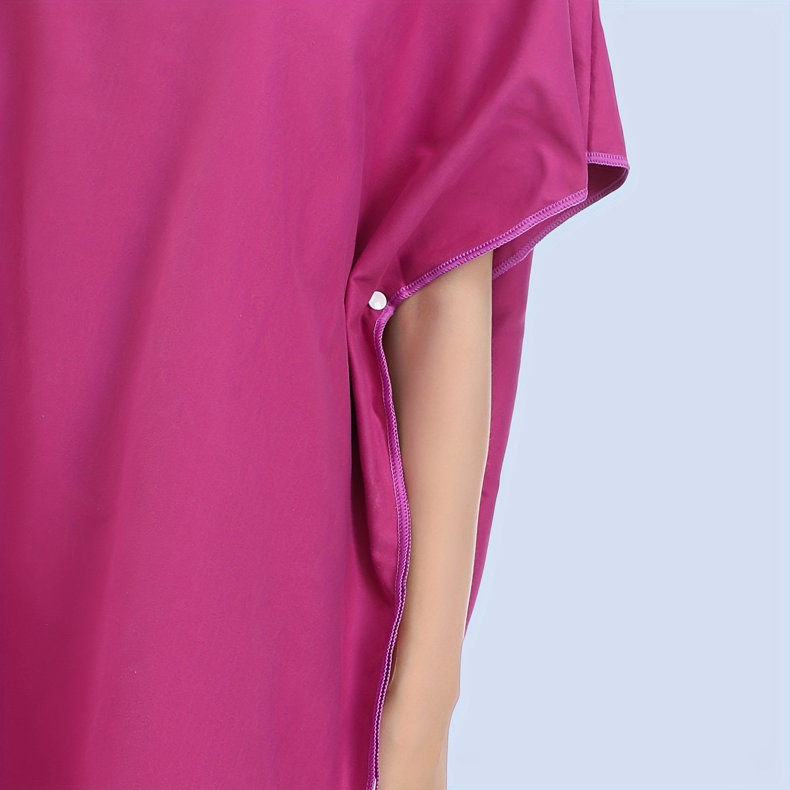 Quick Dry Microfiber RV Bath Robe Towel Poncho Nightclothes