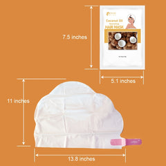 Organic Coconut Hair Spa Cap Sheet Mask 1pc