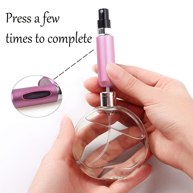 1pc Matte Glass Perfume Atomizer Spray Bottle