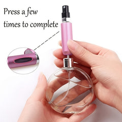 1pc Matte Glass Perfume Atomizer Spray Bottle