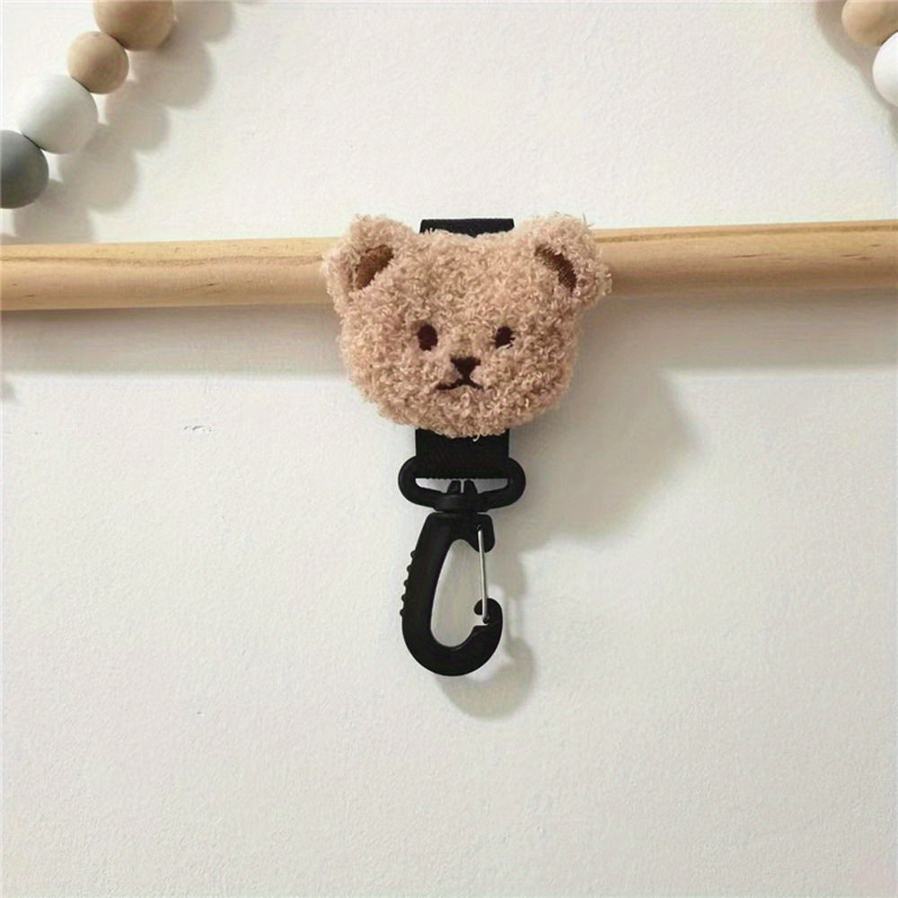 360 Degree Stroller Accessories Bear Pram Bag Hook