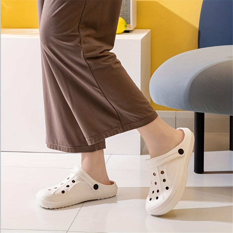 Women's Hollow Out Clogs Non Slip Slide Shoes