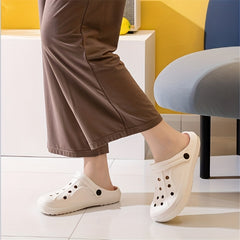 Women's Hollow Out Clogs Non Slip Slide Shoes