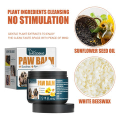 Pet Paw Cream for Dogs and Cats - Soothes and Heals Dry Paws