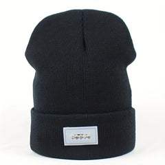 LED Light Beanie Hat Warm Solid Knitted Hat Unisex Outdoor Fishing Hiking