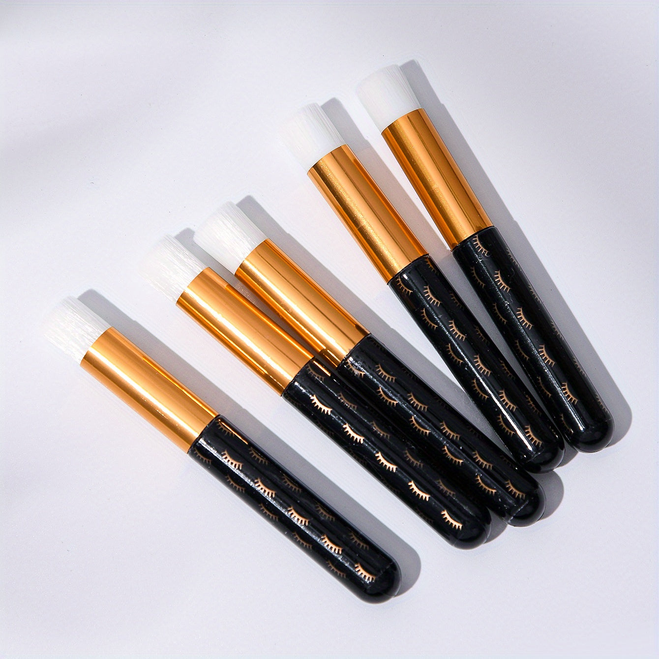 5pc Lash Shampoo Brushes Eyelash Extension Cleaning Brush Blackhead Remover Tool