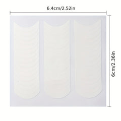 French Manicure Nail Stickers Self Adhesive Tips Guides