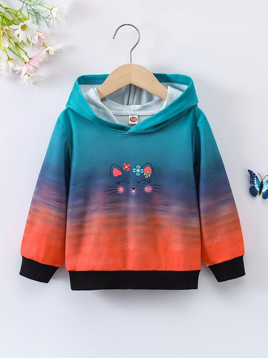 Tie dye Unicorn Girls' Hoodie Sweatshirt