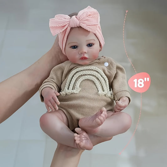 Realistic Reborn Youngsters Doll 18 Inch Lifelike Girl