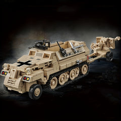 Military APC Building Block Set Toy