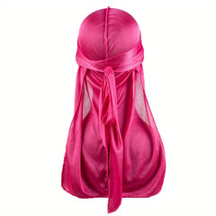 Unisex Silky Plain Head Wrap Outdoor Riding