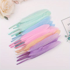 50pcs Small Straight Feather Pack - Artwork Creative Art Materials