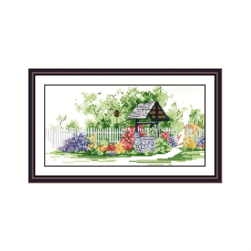 Home Well Cross Stitch Kit For Beginners - DIY Handwork