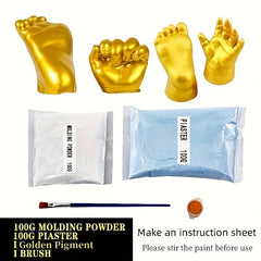 3D Hand Casting Kit DIY Plaster Statue Hand Mold Kit