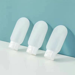 3pcs Refillable Squeeze Bottles for Ketchup Lotion and Shampoo
