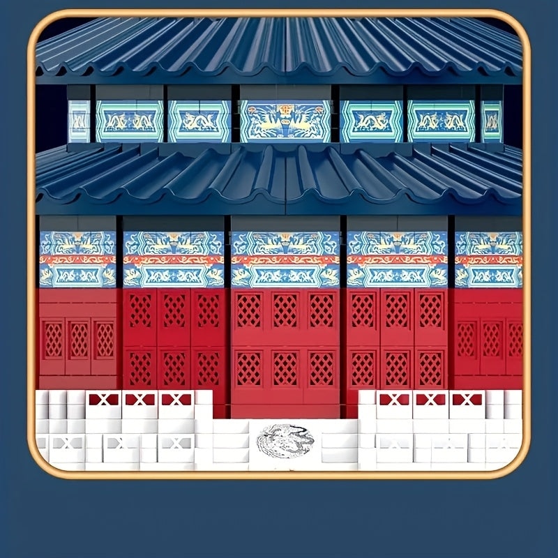Temple of Heaven 3D Puzzle Chinese Building Blocks Kit