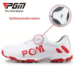 PGM Men's Spiked Golf Shoes Breathable Non Slip
