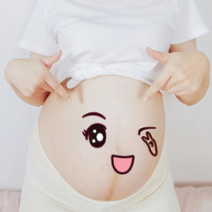 9pcs Pregnancy Belly Stickers w/ Fun Expressions, Gift for Expecting Moms