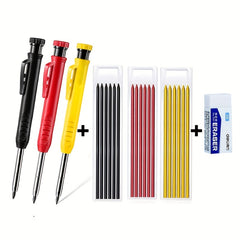 Carpenter Mechanical Pencil Red Yellow Leads Plumbers