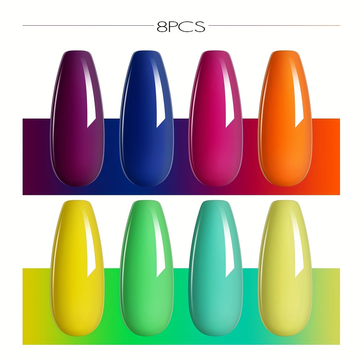 Candy Gel Nail Polish Bright Gel Polish Long Lasting Gel Varnish