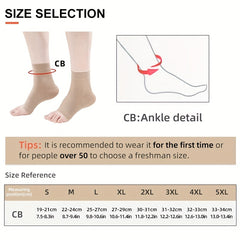 Plantar Fasciitis Compression Socks for Men and Women 20-30mmHg