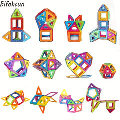 Magnetic Building Blocks Set for Kids 3D Puzzle Toy