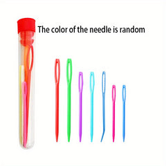 Colorful Sweater Needles Stitching Set Large Hole Beanie Croc