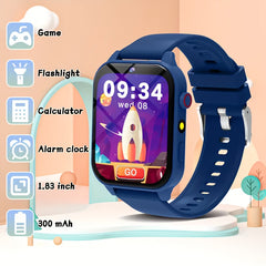 Kids Game Watch with 18 Games Calculator Calendar Camera Video Player