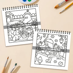 Duck's Life Coloring Book 24 Pages