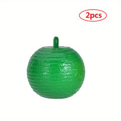 2pcs Reusable Pumpkin Shape Fly Trap Hanging Tree Fruit Fly Catcher Sticky Trap