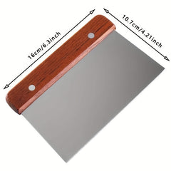 Stainless Steel Dough Cutters & Spatulas for Baking