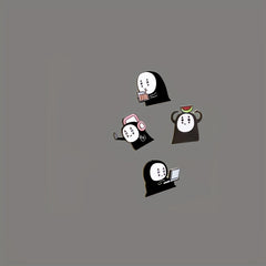 Cartoon Character Brooch, Creative Film & TV Accessory