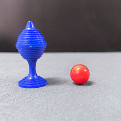 Magic Cup Red Ball Dzi Beads Set