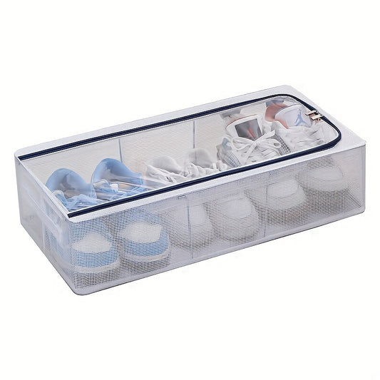 Folding Shoe Rack Shoe Storage Box Dust-proof Transparent Bag Household