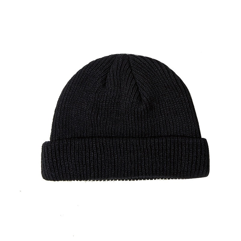 Trawler Beanie Knitted Fisherman Hat Retro Vintage Style Ski Skull Cap