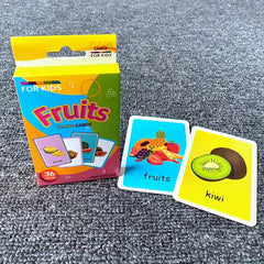 Animal Flash Cards for Kids Ages 3-6 - Educational Gift