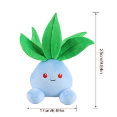 Oddish Plush Toy - Sitting Stuffed Doll for Kids - Gift for Birthday