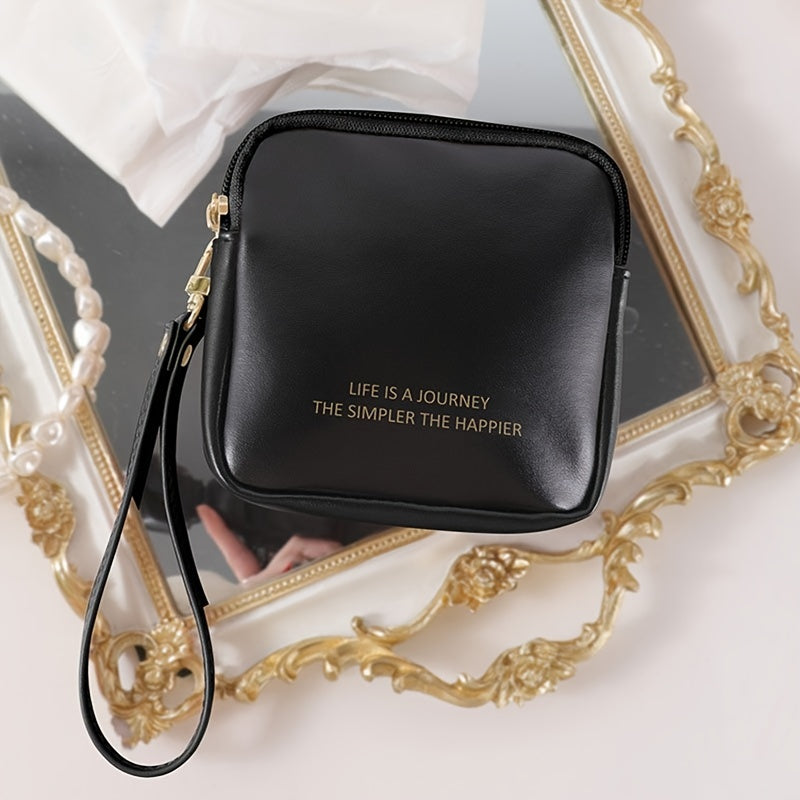 Sanitary Napkin Storage Bag Portable Makeup Pouch Coin Purse