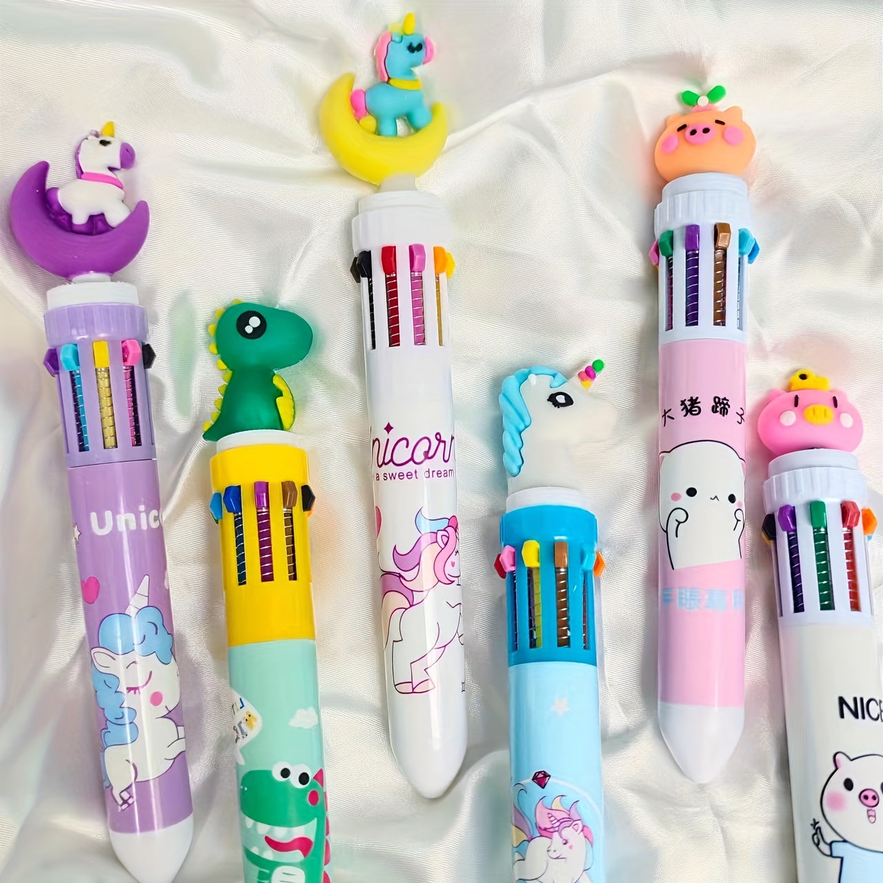 1pc 10 Colors Retractable Animal Shuttle Pen