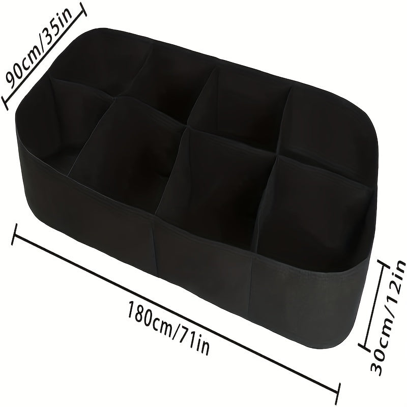 Fabric Raised Garden Bed with 8 Grow Bags - 128 Gallons