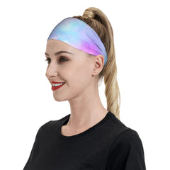 Tie Dye Headband for Sports & Casual Wear - Thanksgiving Halloween Campus Events