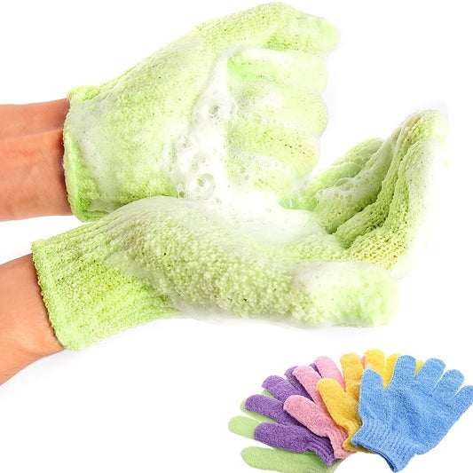 Moisturizing Bath Gloves with Massage Sponge for Skin Care