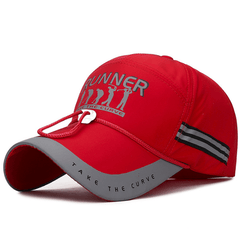 Men's Sunshade Fishing Hat with Long Eaves, Windproof Rope
